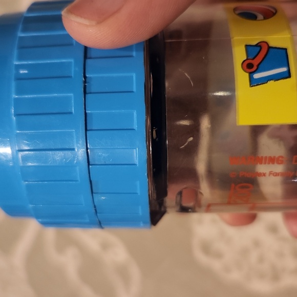 Playtex Vintage Sesame Street Drop bag bottle set. 7oz and 3oz. 80's Early 90's - Picture 10 of 10